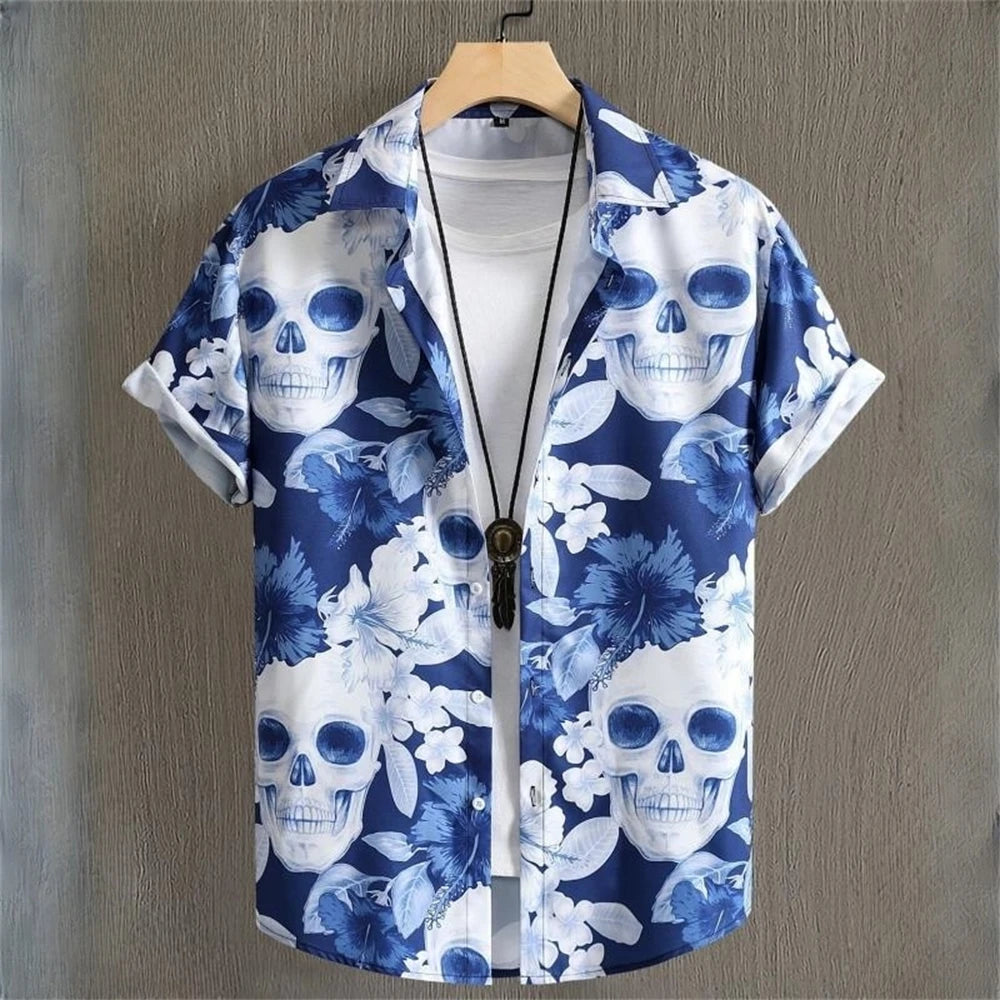 Men's 3D Printed Short Sleeve Hawaiian Shirts